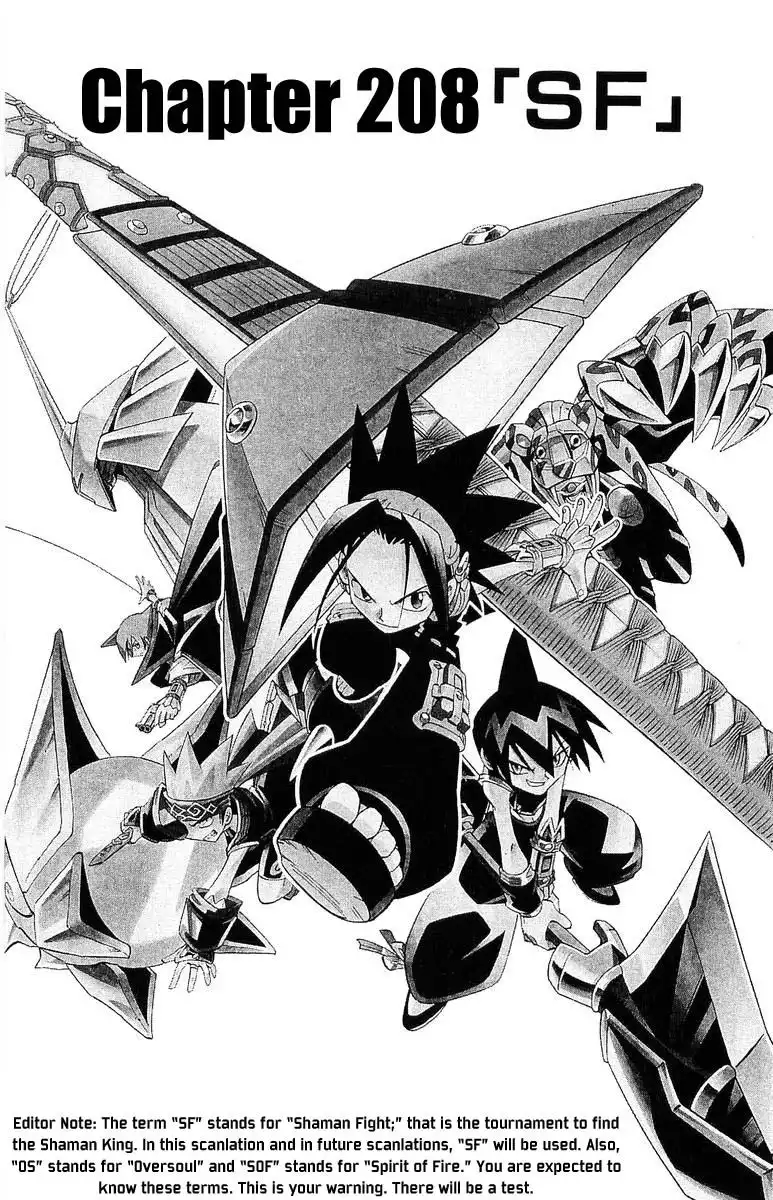 Shaman King Chapter 208 1